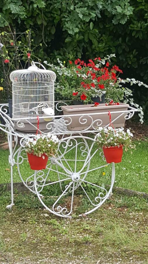 La Belle Chaumiere Bed & Breakfast Bretagne-de-Marsan Exterior foto